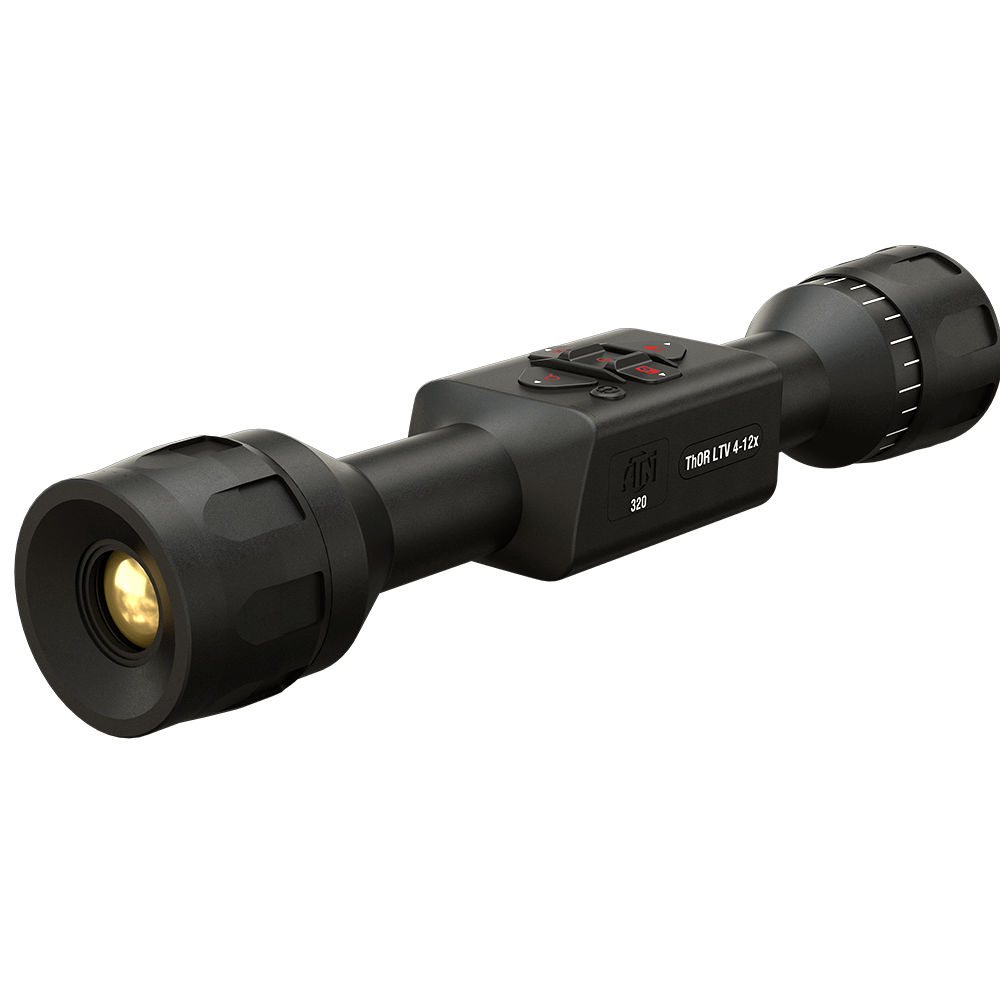 ATN ThOR LTV 4-12x 320x240 12 micron Ultra Lite Thermal Rifle Scope w/ Video Recording - ATN