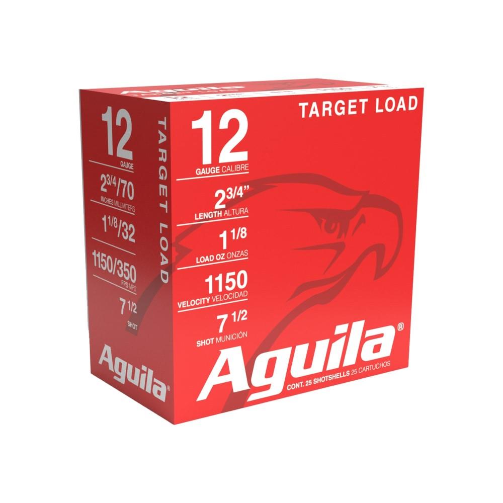 Aguila Light Target Shotshells 12ga 2-3/4" 1-1/8oz 1150 fps #7.5 25/ct - Aguila