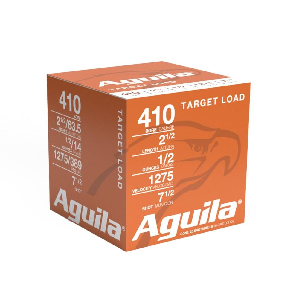 Aguila Sub-Gauge Shotshells .410 ga 2 1/2" 1/2oz 1275 fps #7.5 25/ct - Aguila