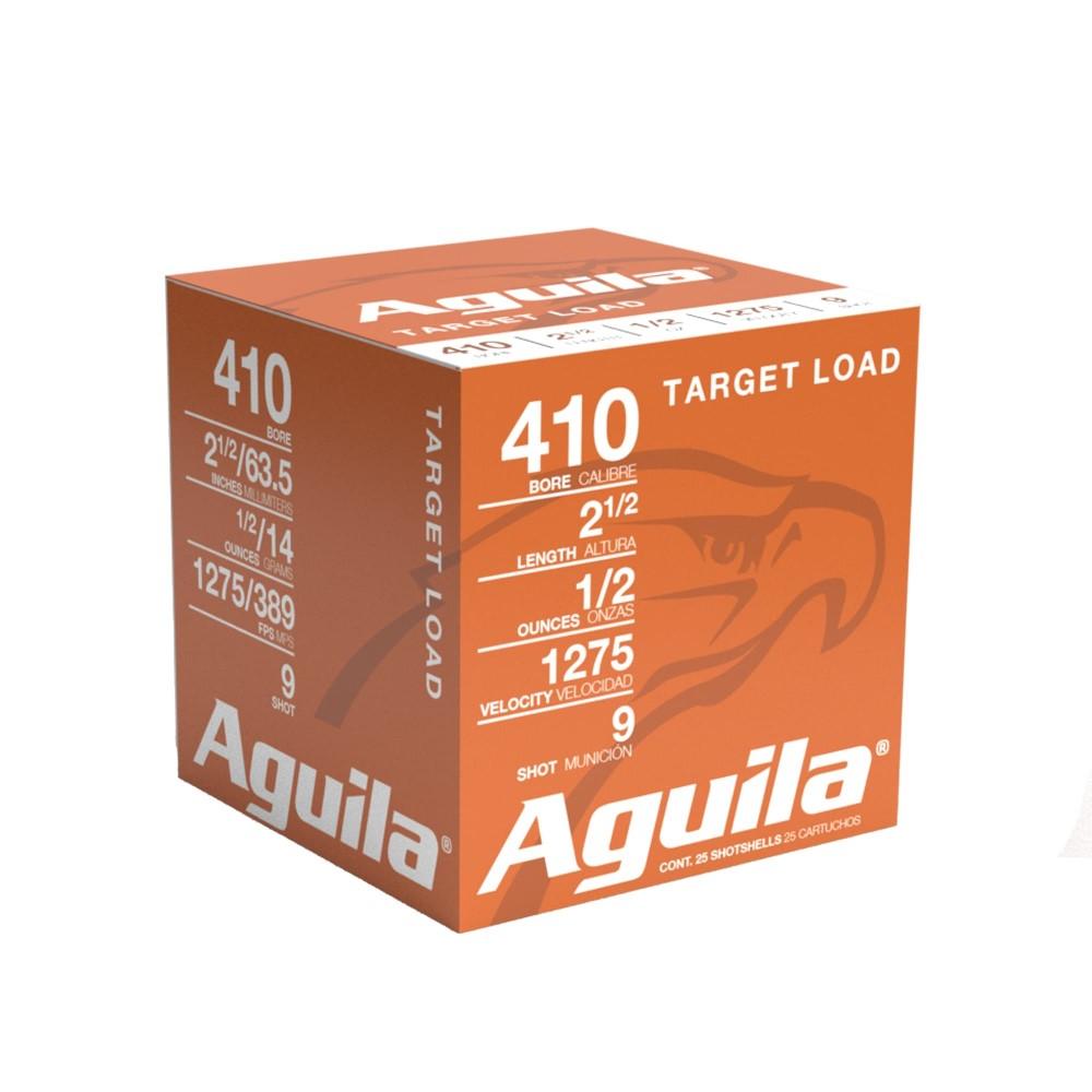 Aguila Sub-Gauge Shotshells .410 ga 2-1/2" 1/2oz 1275 fps #9 25/ct - Aguila