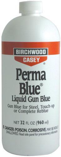 13132 - Birchwood Casey USA Envase de 32Oz. (960ml) de PERMA BLUE® pavonador  frío idel para uso de t