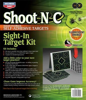 Birchwood Casey Shoot-N-C Sight-In Target Kit - Birchwood Casey