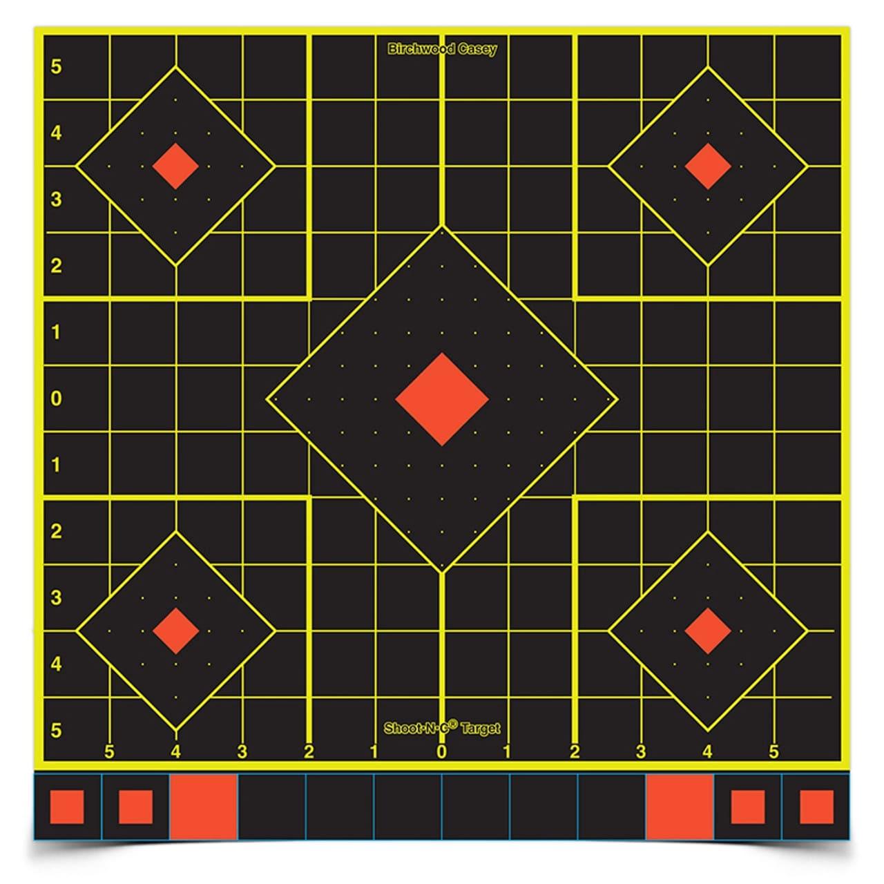 Birchwood Casey Shoot-N-C Sight In Targets 12" 100/ct - Birchwood Casey