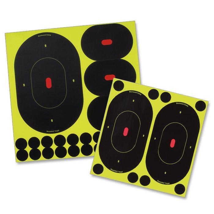 Birchwood Casey Shoot-N-C - 9" and 4" Target/Packs - Birchwood Casey