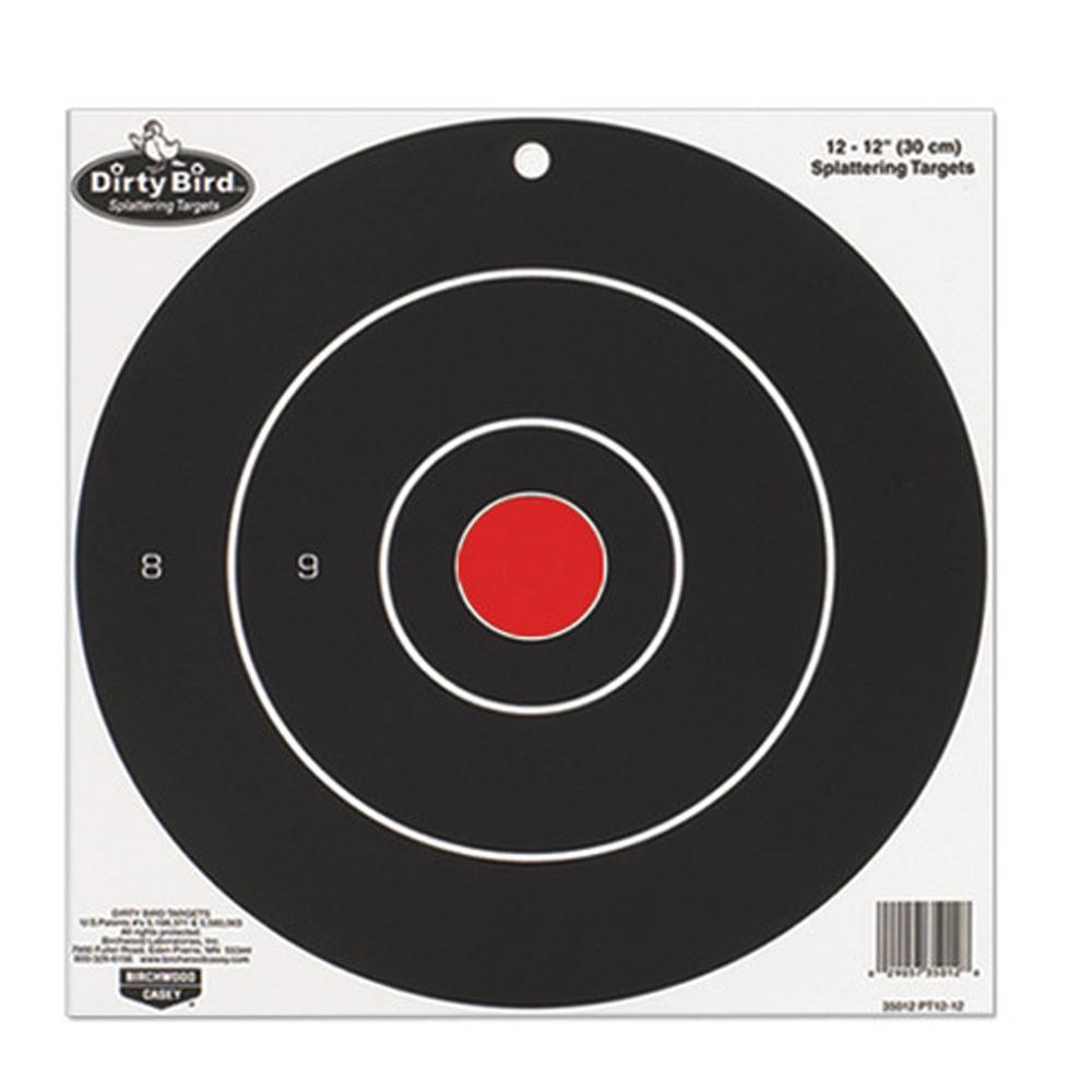 Birchwood Casey Dirty Bird 17.25" Bull's-Eye Target 100/ct - Birchwood Casey