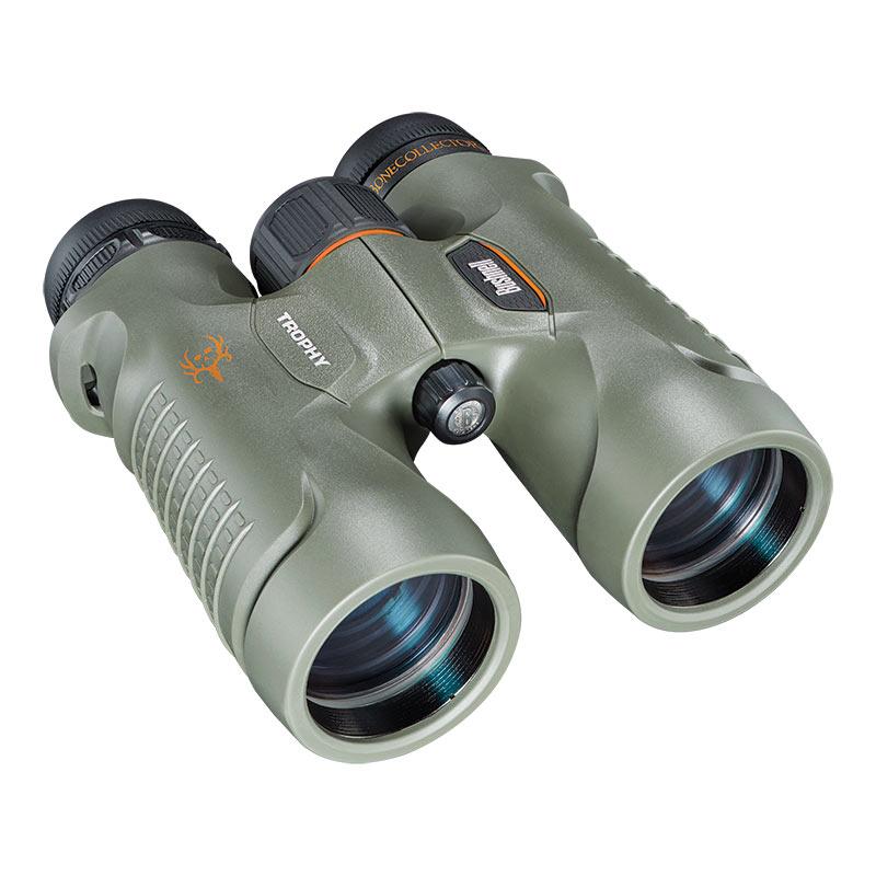 Bushnell Trophy Binocular 10x42mm BaK-4 Roof Prism Bone Collector Green - Bushnell