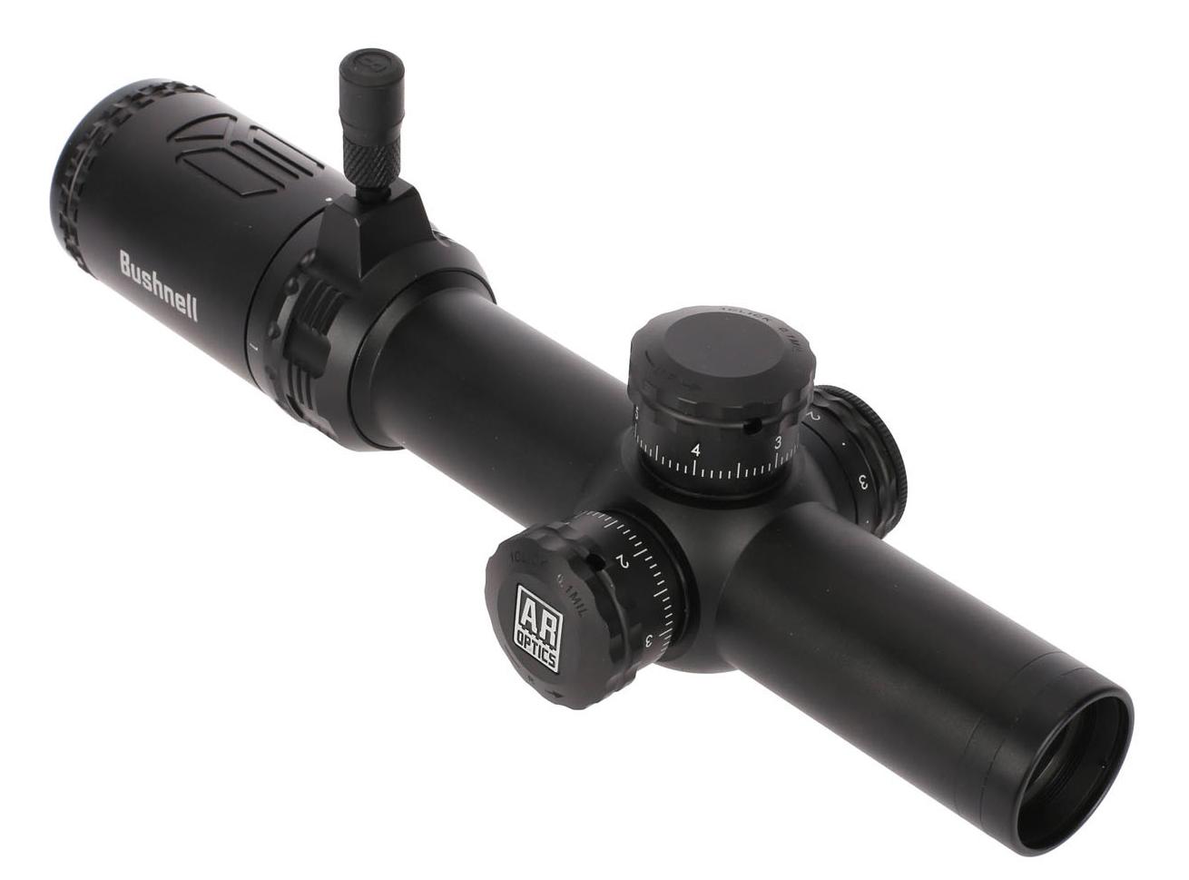 Bushnell AR Rifle Scope - 1-4x24mm Illuminated BTR-1 Reticle Black Matte - Bushnell