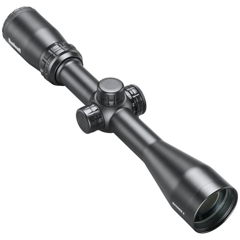 Bushnell Banner-2 Rifle Scope 3-9x40 1" SFP DOA Quick Ballistic Illum Black with Rings - Bushnell