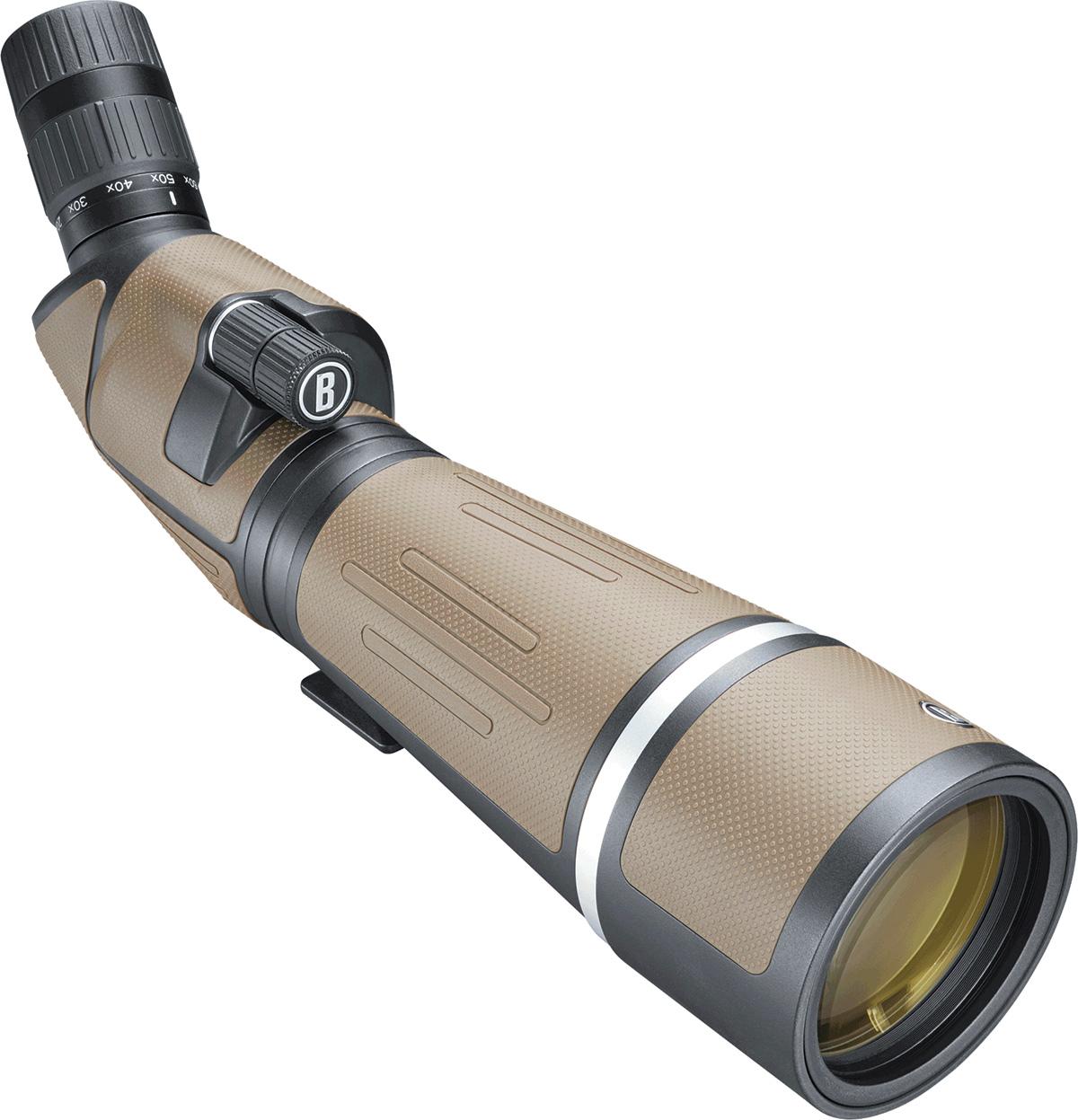 Bushnell Forge Spotting Scope - 20-60x80mm Angled Eyepiece Terrain Color - Bushnell