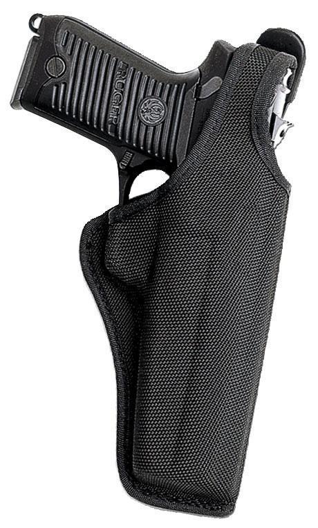 Bianchi Model 7105 AccuMold Cruiser Duty Holster, Ruger GP100 4", Right Hand, Black  - Bianchi