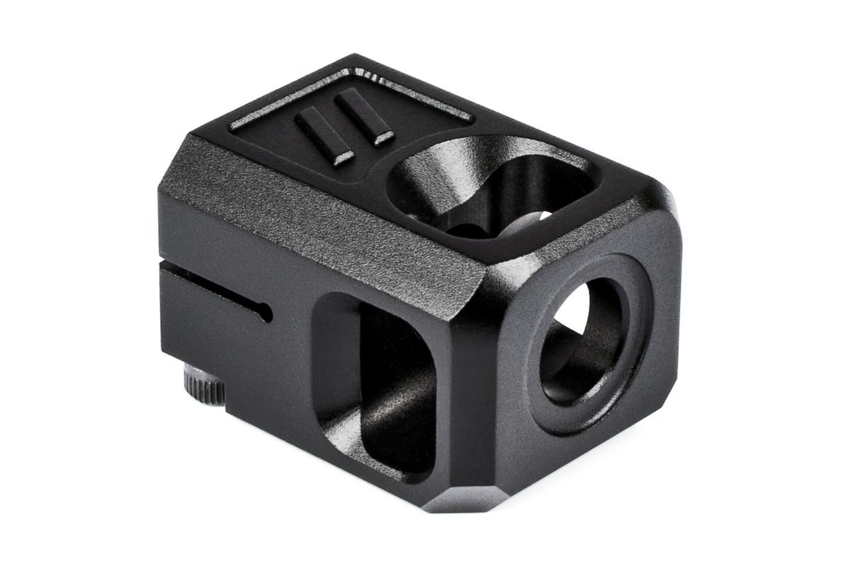 ZEV PRO COMPENSATOR V2, 1/2X28 THREADING, 9MM, BLACK - ZEV Technologies