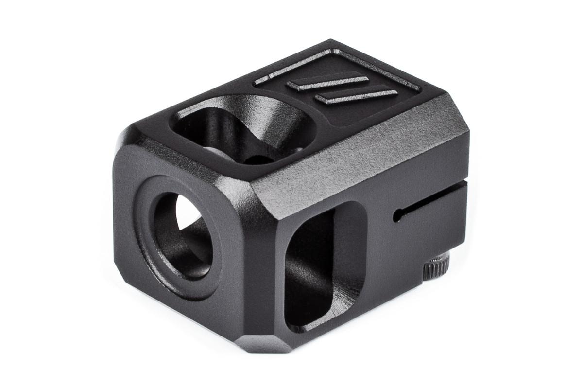 ZEV PRO COMPENSATOR V2, 13.5X1 LH THREADING, 9MM, BLACK - ZEV Technologies