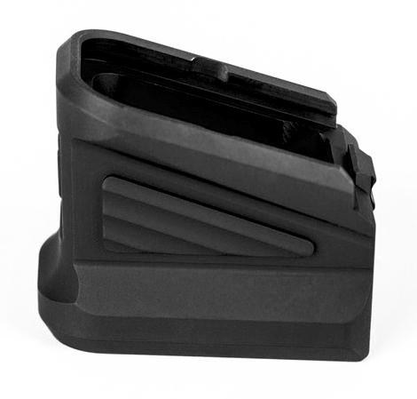 Zev Technologies Glock 17 22 24 34 35 9mm & .40 S&W Magazine Aluminum Basepad EXT - Black - ZEV Technologies