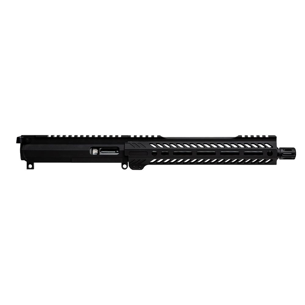 Angstadt Arms Complete AR-15 Upper Assembly 9mm Luger 10.5" 1/2x28 Threaded Barrel 10" Handguard Black - Angstadt Arms