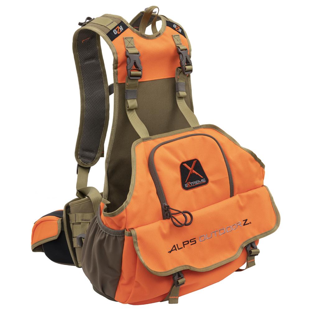 Alps Outdoorz Upland Game Vest X 2.0 Blaze Orange with Adjustable Belt - Alps Outdoorz