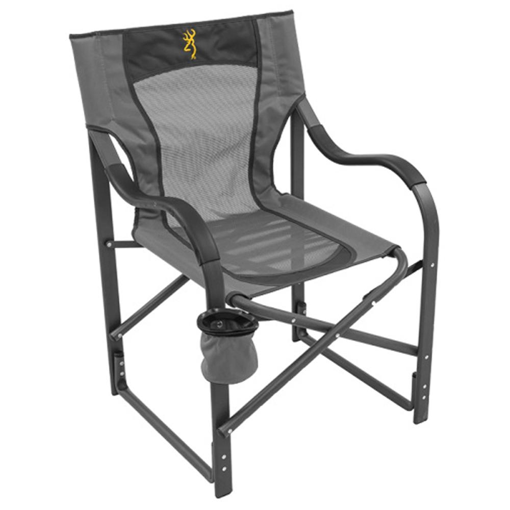 Browning Camp Chair Charcoal/Gray - Browning