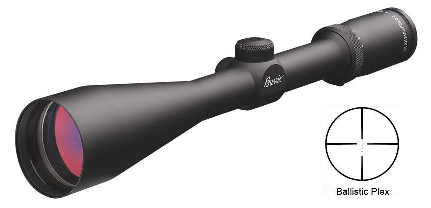 BLEMISHED Burris Fullfield II Rifle Scope - 3-9x50mm 30-11' 3.1-3.8" Ballistic Plex Reticle Matte - Burris