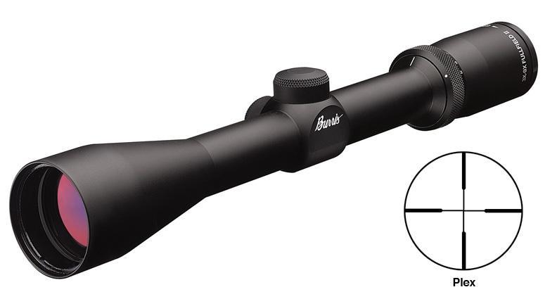 REFURBISHED Burris Fullfield II Rifle Scope - 3-9x40mm 33-13' 3.1-3.8" Plex Reticle Matte - Burris