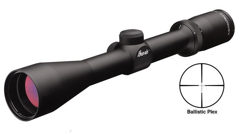 REFURBISHED Burris Fullfield II Rifle Scope - 3-9x40mm 1" Tube 33-13' FOV 3.1-3.4" ER Ballistic Plex Reticle Matte - Burris