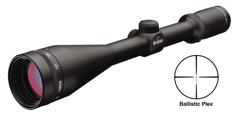 REFURBISHED Burris Fullfield II Rifle Scope - 4.5-14x42mm Ballistic Plex Reticle Matte  - Burris