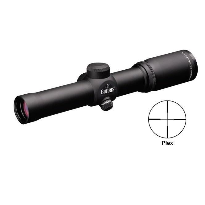 Burris Handgun Scope - 2x20mm 1" Tube Plex Reticle Matte