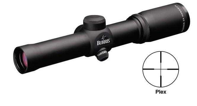 BLEMISHED Burris LER Handgun Scope - 2x20mm Plex Reticle Matte - Burris