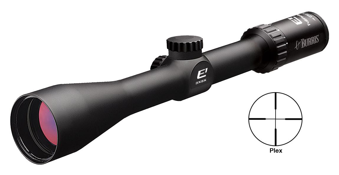 REFURBISHED Burris Fullfield E1 Rifle Scope - 3-9x40mm Ballistic Plex Reticle Matte - Burris