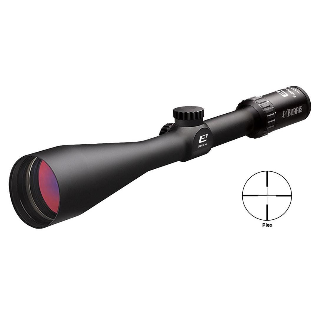 Burris Fullfield E1 Rifle Scope 3-9-50mm 1" Plex Non Illum. Matte Black - Burris