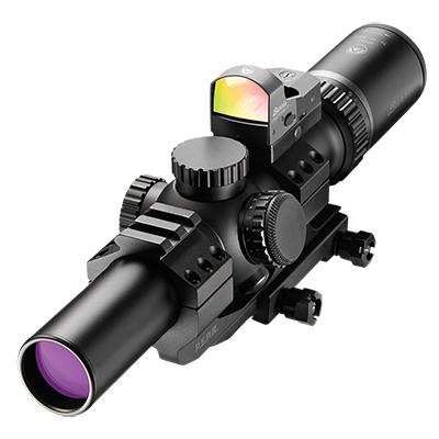 REFURBISHED Burris MTAC Rifle Scope with Tactical Kit - 1-4x-24mm Illum. Ballistic AR Reticle RFP - Burris