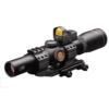 BLEMISHED Burris Fullfield TAC30 Rifle Scope Combo - 1-4x24mm 30mm Ballistic CQ Black