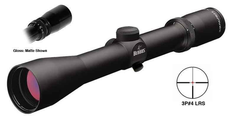 BLEMISHED Burris 3-9x40 Fullfield 30 European Rifle Scope 3P#4 LRS Electro-Dot Reticle Matte - Burris