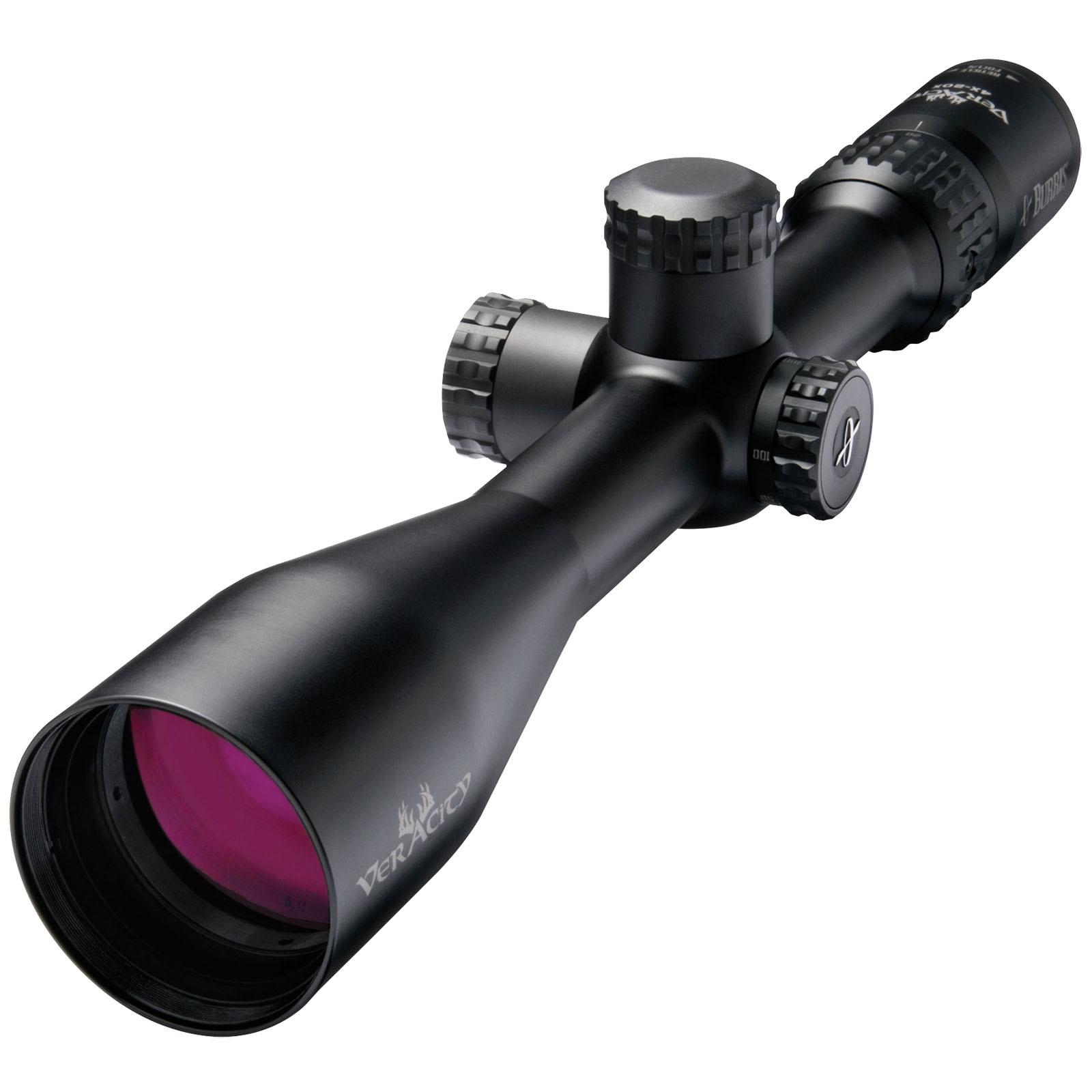 BLEMISHED Burris Veracity Rifle Scope - 4-20x50mm Ballistic E1 Reticle Matte Tall Capped Knobs - Burris