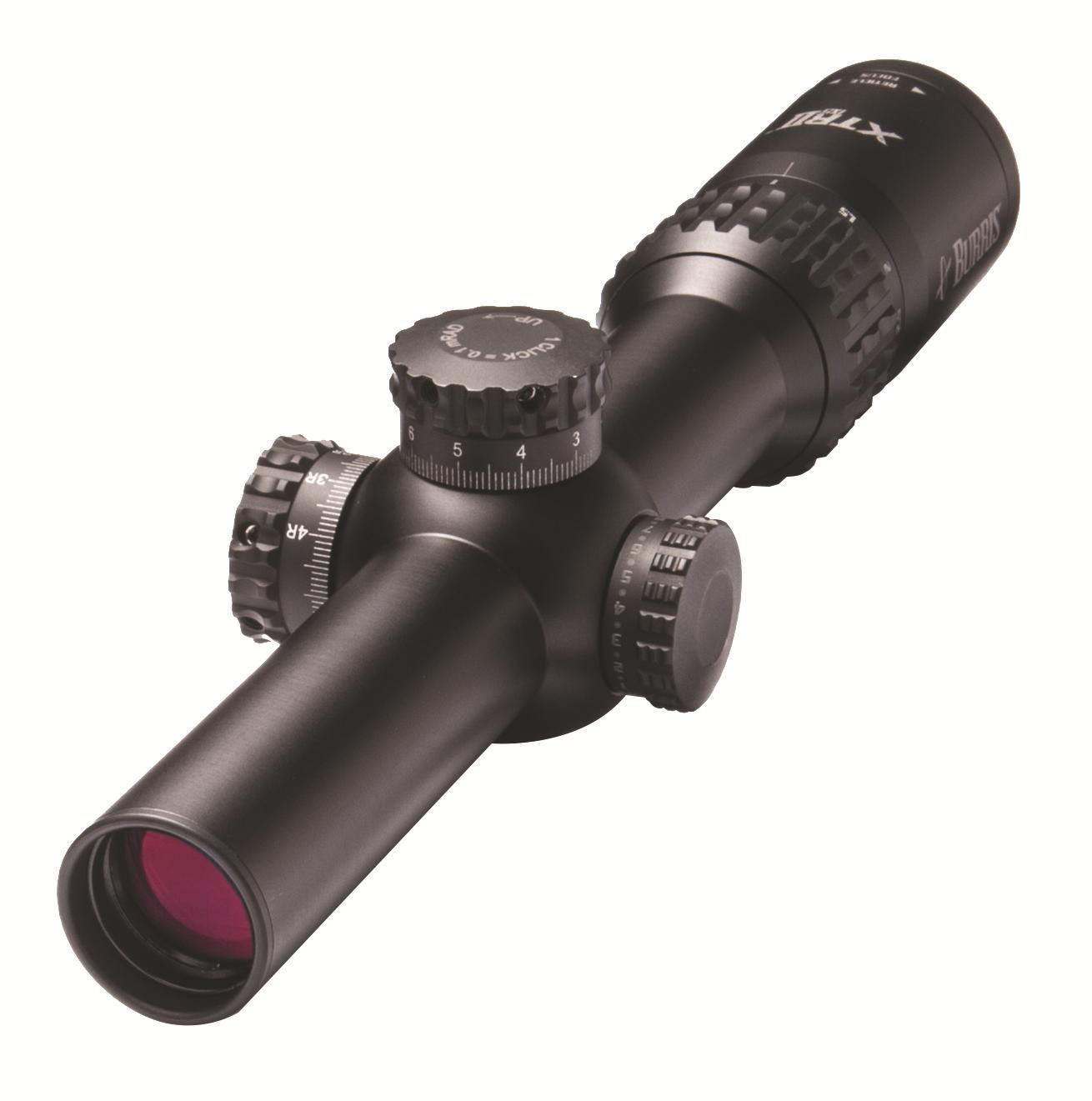 BLEMISHED Burris XTR II Rifle Scope - 1-5x24mm Illum. XTR II Ballistic 5.56 G3 Reticle  Low Mil Knobs Matte - Burris