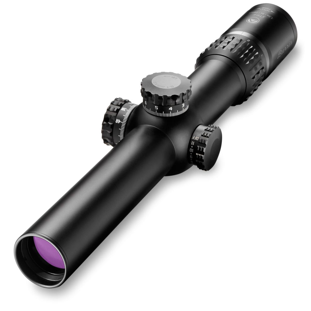 BLEMISHED Burris XTR II Rifle Scope - 1.5-5x-28mm Illuminated Ballistic 5.56 Gen 3 M.A.D. Knob System Black Matte - Burris