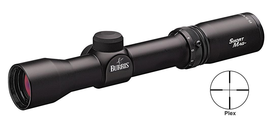 BLEMISHED Burris 2-7x26mm Short Mag Scope Plex Reticle Matte - Burris