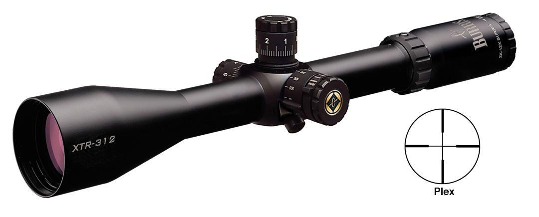 BLEMISHED Burris 3-12x50mm Xtreme Tactical Scope Plex Reticle Matte Side PA - Burris