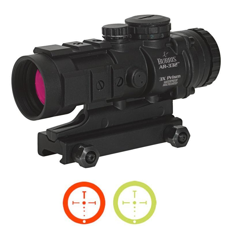 Burris AR-332 Red Dot Sight - 3x32mm Illuminated Ballistic CQ Reticle Black Matte - Burris