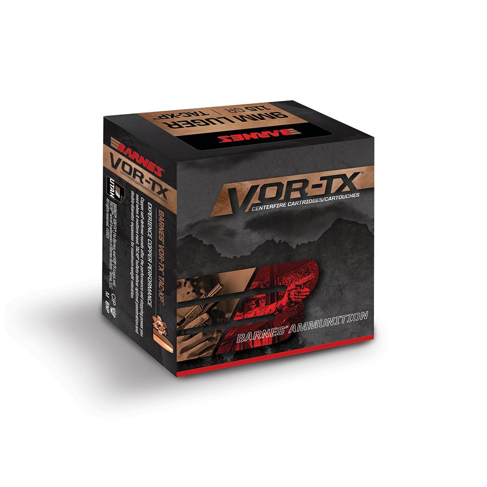 Barnes VOR-TX Handgun .40 S&W 140gr TAC-XP 1120 fps 20rd - Barnes