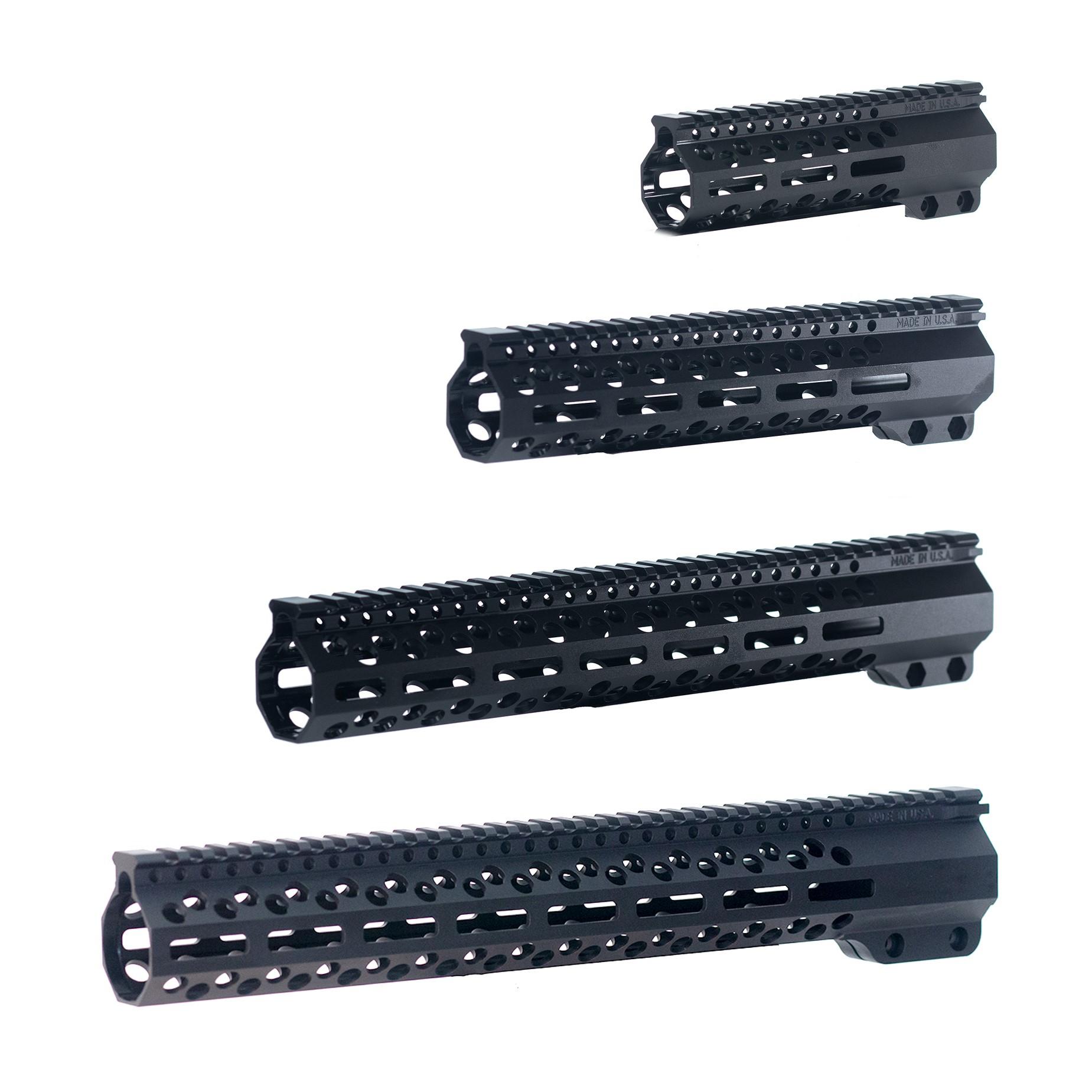 Bowden Tactical AR15 Foundation Series Handguard 13" Competition Black - Bowden Tactical