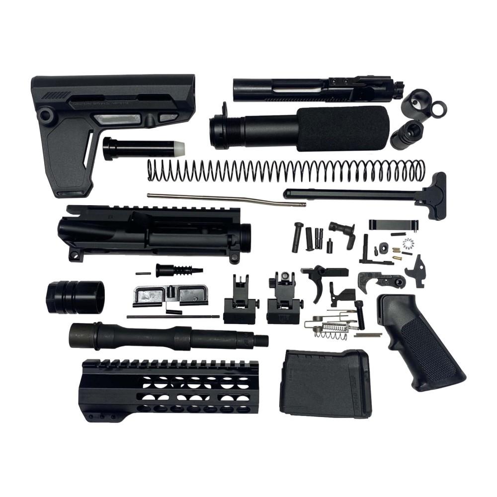 Bowden Tactical AR Pistol Build Kit with 7" Handguard - Bowden Tactical