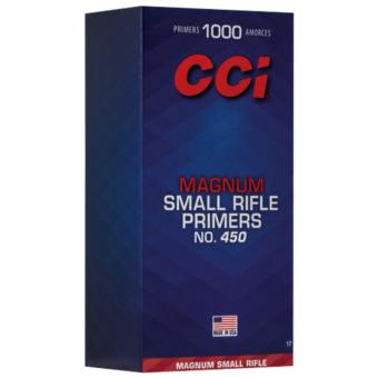 CCI #450 Magnum Small Rifle Primers 1000/ct - Shop Now