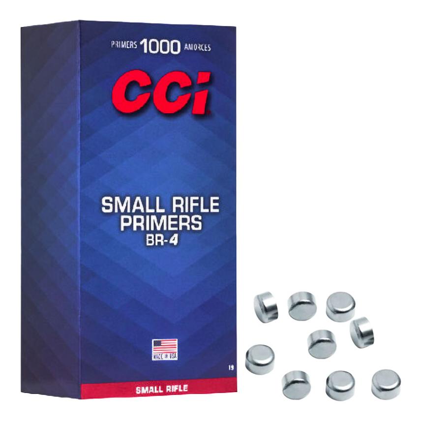 Cci Standard Br4 Small Rifle Primers 1000ct Reliable Ignition