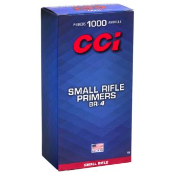 CCI Standard BR4 Small Rifle Primers 1000/ct - Reliable Ignition