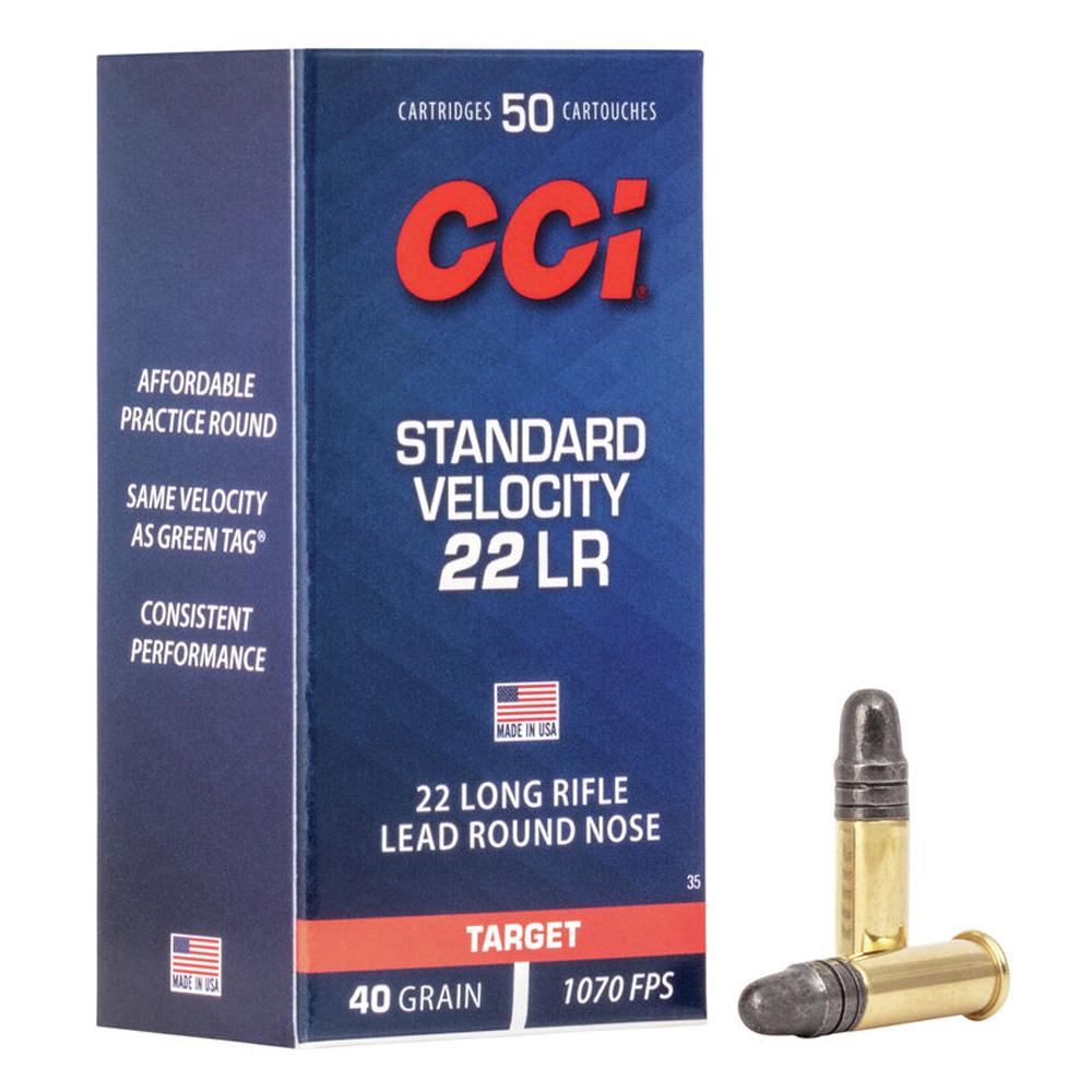 CCI 22 LR STD VELOCITY 5000 CASE PACK - CCI