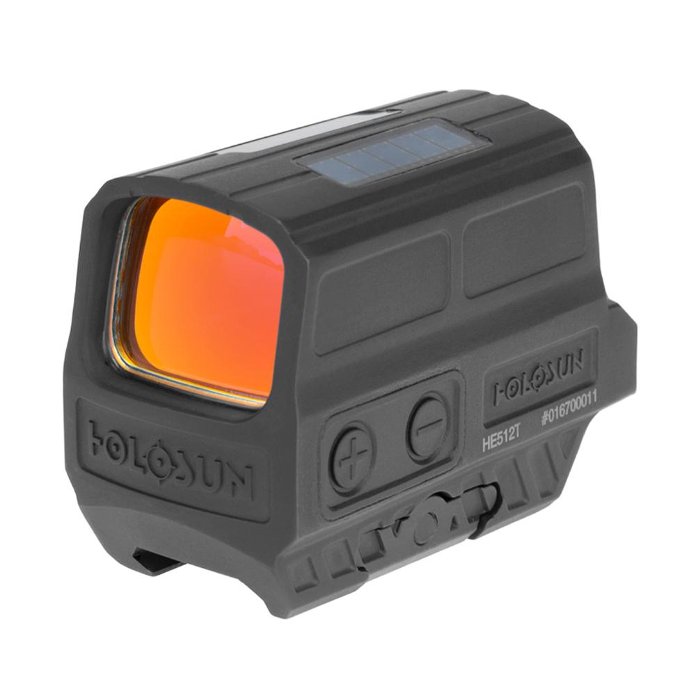 Holosun 512 Series Enclosed Reflex  Green Circle Dot Titanium Housing - Holosun