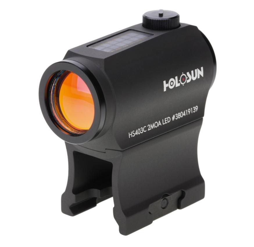 Holosun Micro Red Dot Sight HS403C Classic - Dot/Solar Panel/Sh...