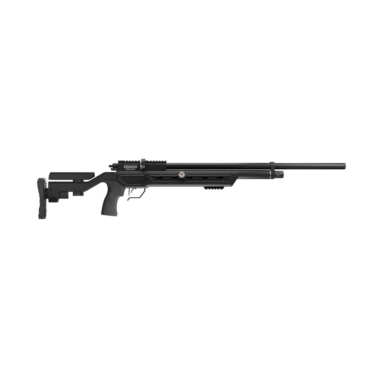 Benjamin Armada Semi-Automatic Airgun Rifle .22 Cal 10rd PCP Black - Crosman