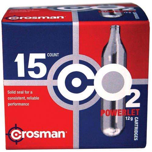 Crosman Powerlet 12g CO2 Cartridges 15/ct - Crosman