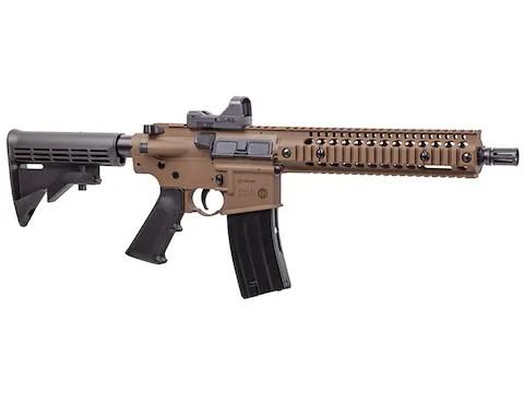 Crosman Semi-Auto CO2 Powered BB Rifle - Black / Flat Dark Earth - Crosman