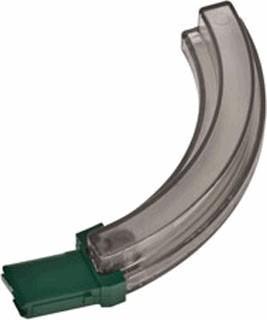 Champion Ruger 10/22 Steel Lip Metal Head Magazine Single Stack Clear Polymer 25/rd - Champion